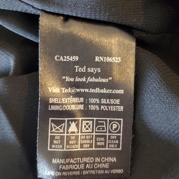 Ted Baker Silk Cocktail Dress - Picture 5 of 8